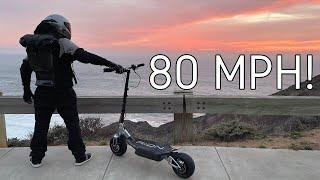 RION RE90 Electric Scooter Review  The Worlds Fastest Hyperscooter