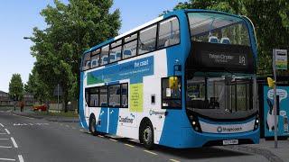 OMSI 2 - SP 400MMC E400MMC New Coastliner 700 Repaint - Westcountry 3.03a - Route 1A