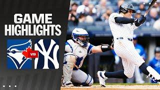 Blue Jays vs. Yankees Game Highlights 4524  MLB Highlights