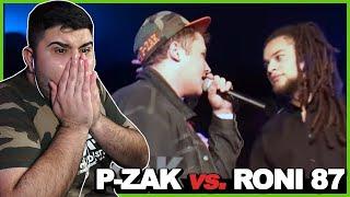 WAS EINE KRANKE ZERSTÖRUNG  PZAK vs RONI 87 bei RAP am MITTWOCH  Reaction