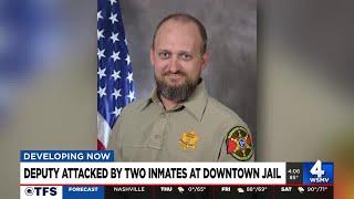 Deputy attacked by two inmates at downtown Nashville jail