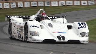 BMW V12 LMR Le Mans Prototype - Accelerations Fly Bys & GLORIOUS Engine Sound