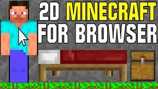 Minecraft 2D Browser Mine Blocks