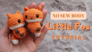 Amigurumi Fox Crochet  How to crochet Little Fox - Keychain