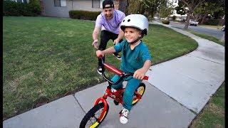 Tydus Learns To RIDE A BIKE **First Time**