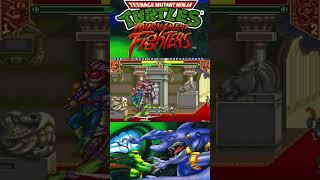 Teenage Mutant Ninja Turtles Tournament Fighters arcade versus fighting by Konami