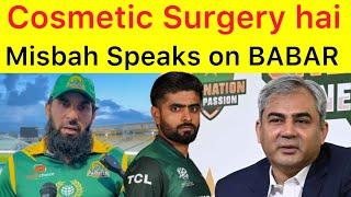 Misbah Speaks about Babar Azam Captaincy  we don’t need to change everything  Pak team surgery