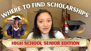 Where to find Scholarships  High School Senior Edition