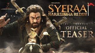 Sye Raa Narasimha Reddy First Glimpse  Chiranjeevi  Ram Charan  Surender Reddy