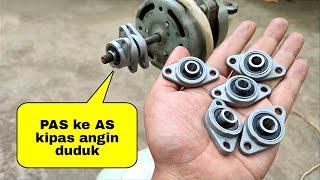 Bearingnya pas dengan AS KIPAS ANGIN duduk  bearing KFL08 bearing tempel harga 10.000 an