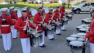 U.S. Marine Drum & Bugle Corps Percussion Warmup - WAMSB World Championships - July 23 2023