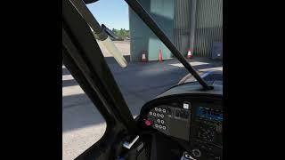 Turweston Hanger Startup  #microsoftflightsimulator #shorts #carboncub #taxi #aviation