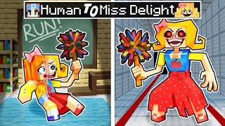 From HUMAN to MS DELIGHT in Minecraft