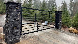 Find the Perfect Gate for your Home or Ranch - GLCiron Driveway Gates Automatic Iron Swing gate