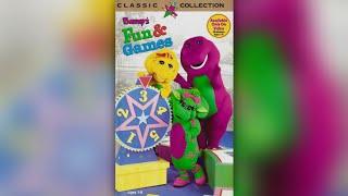 Barney’s Fun & Games 1996 - 1996 VHS Release