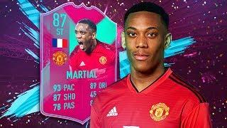 FIFA 19 FUT Birthday Martial Review  FUT Birthday Martial Player Review Fifa 19