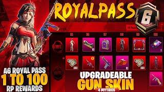 Finally  A6 Royal Pass 1 To 100 Rp Rewards Leaks  New A6 Royal Pass  Pubg Mobile