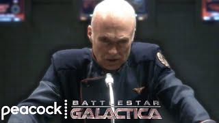 Battlestar Galactica  Saul Tigh Dissolves The Quorum