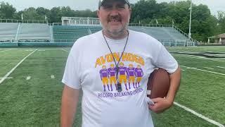 Avon Head Coach Mike Elder 2024 Football Preview