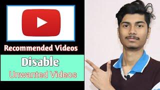 How To Remove YouTube Recommended Videos In Phone Hindi