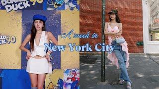 NEW YORK VLOG  Donald Duck之旅、紐約美食探店、旅行水腫急救法寶  Jestinna