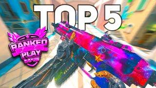 NEW Top 5 Meta Weapons to Use for MW3 Ranked Play