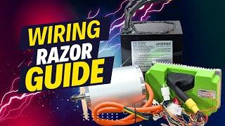 Beginners Guide wiring Far Driver Controller Kunray MY1020 Motor Amorge battery Razor MX SX 500 650