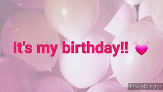 Happy birthday to me 