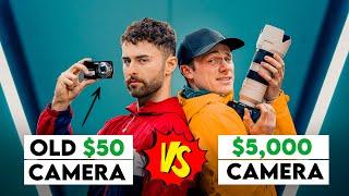 $50 Camera VS $5000 Camera Who Will Win?  Sony A7RV & Pentax E80
