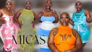 PLUS SIZE MICAS BADDIE TRY ON HAUL  SUMMERTIME FINE 