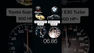 Toyota Supra MK4 vs BMW E30 #mkivsupra #jdmtuning #jdmvip #bmw #supramk4 #shortvideo #fast #shorts