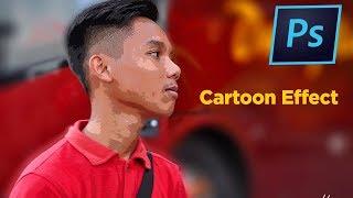 Tutorial Efek Kartun - Edisi edit foto subscriber - Photoshop Tutorial