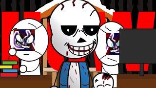 The Making of Insanity Sans A Teach Tale Undertale AU Canon Facts and Animation