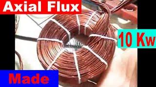 Axial Flux 10 Kw For Wind turbine Free energy wind power free electricity electricity