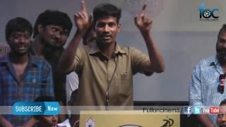 Amazing speech by this special invitee Chennai auto driver at the Kadugu audio Launch - Fulloncinema