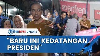 Jokowi Bikin Kaget Penjual Bakmi di Jogja Tiba tiba Pesan Makanan dan Membaur Bersama Pelanggan