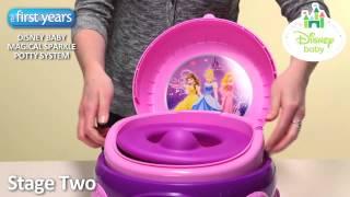 Disney Princess Magical Sparkle 3 in 1 Potty System from The First Years