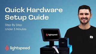 Lightspeed POS  How To Setup Printer Cash Drawer & Barcode Scanner. UNDER 3 MINUTES.