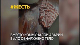 Труп пожилой женщины залил потолок и стены соседям