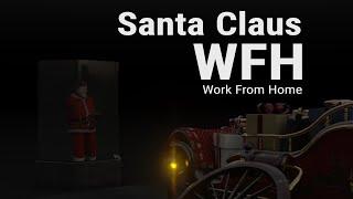 Santa Claus Work From Home