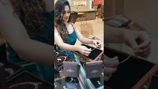 Diamond Shopping for the millennial girl  Blogger Diksha at PC Chandra Jewellers