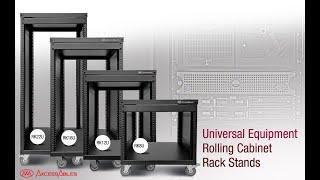 19 Universal Equipment AV Studio Server Racks by AxcessAbles #HomeStudioAccessories