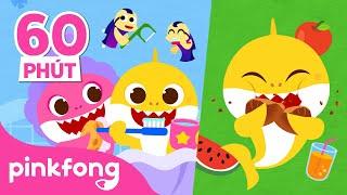 Một ngày của Cá Mập con  + Tuyển tập  Baby Shark Pinkfong - Nhạc thiếu nhi