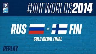 Russia v Finland - Gold Medal Final from Worlds 2014  #IIHFWorlds