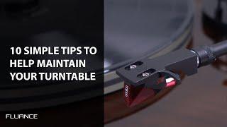 Vinyl Lovers Top 10 Turntable Maintenance Tips