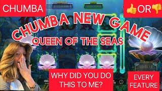 CHUMBA NEW GAMEQUEEN OF THE SEASWHY DID YOU DO THIS TO ME? #newslots #chumbacasino #slot