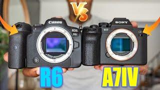 TORN SONY A7IV vs CANON R6 Which should you buy?