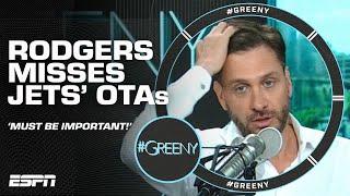 Greeny nearly enters CRISIS MODE upon learning of Aaron Rodgers unexcused absence  #Greeny