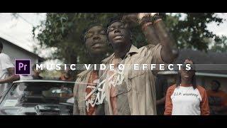 Music Video Effects Tutorial  Adobe Premiere Pro NO PLUGINS