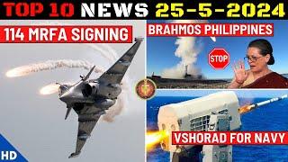 Indian Defence Updates  MRFA SigningBrahmos Philippines StoppedAstra to VietnamVSHORADS For Navy